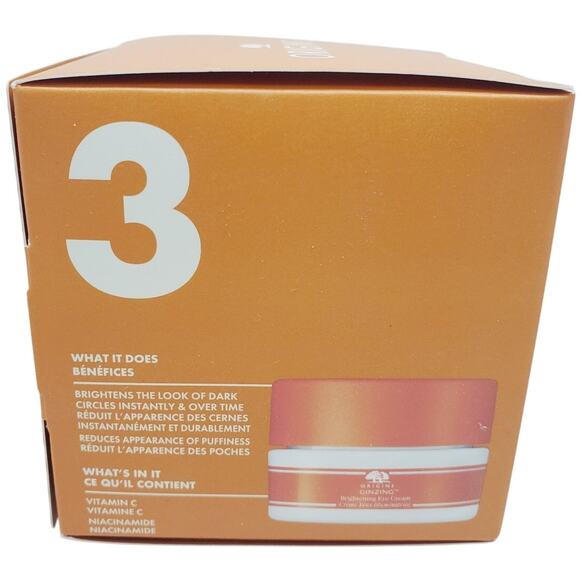 Origins Hello Radiance Boosting Trio Ginzing Cleanser - Gel Cream - Eye Cream - Picture 4 of 5